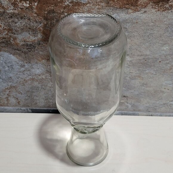 VTG Embossed Paul Masson Since 1852 Glass Milk Bottle Carafe Decanter Vase 10" N - Picture 9 of 11